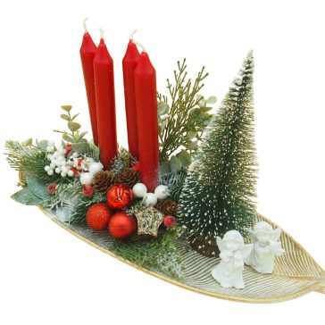 Adventi asztaldísz #2
