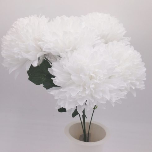Krizantém csokor 5nf - fehér