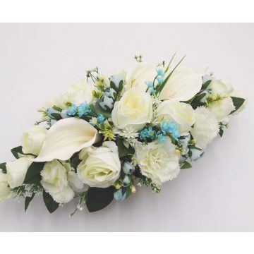 Ovális sírdísz 411