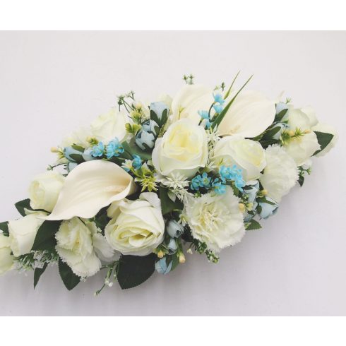 Ovális sírdísz 411