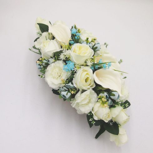 Ovális sírdísz 411