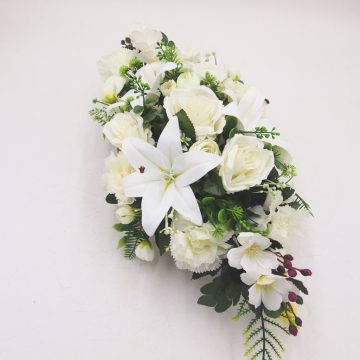 Ovális sírdísz 430