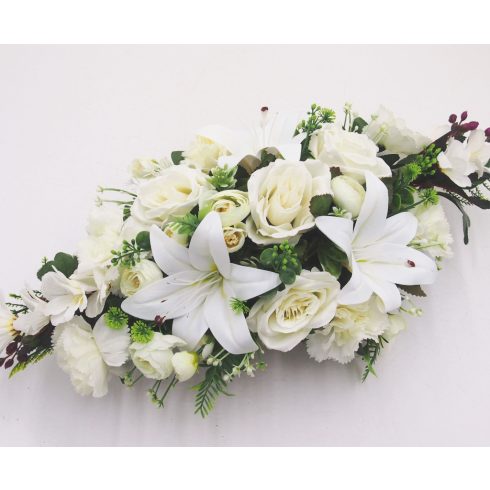 Ovális sírdísz 430