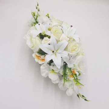 Ovális sírdísz 438