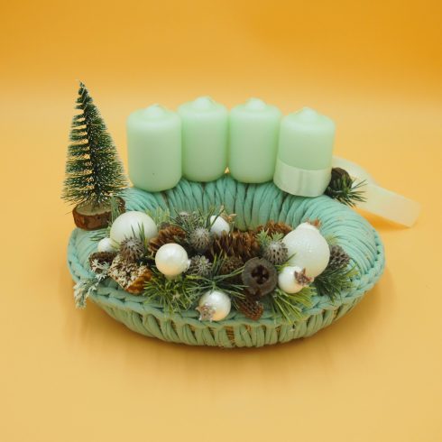 Adventi asztaldísz 3