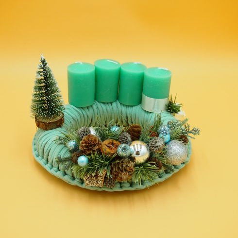 Adventi asztaldísz 3