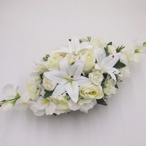 Ovális sírdísz 417