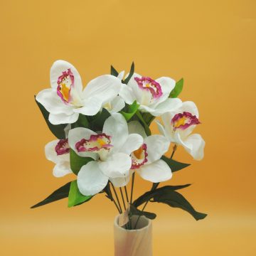 Orchidea csokor - fehér