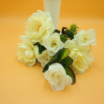 Bimbós rózsa - tavirózsa csokor