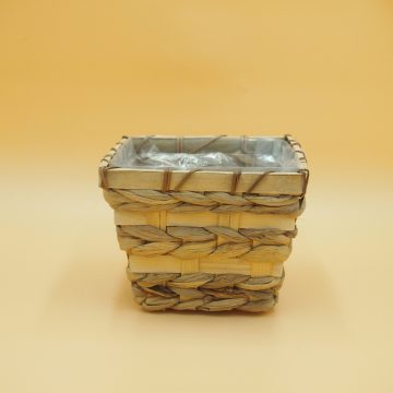 Natúr vízililiom kosár - kocka