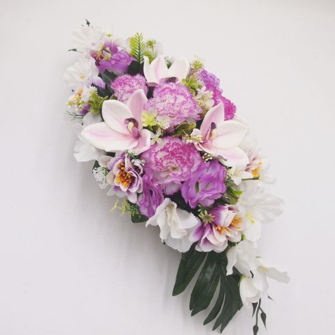 Ovális sírdísz 407