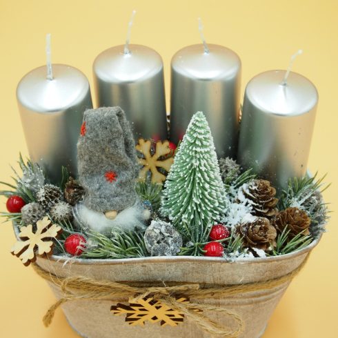 Adventi asztaldísz 5