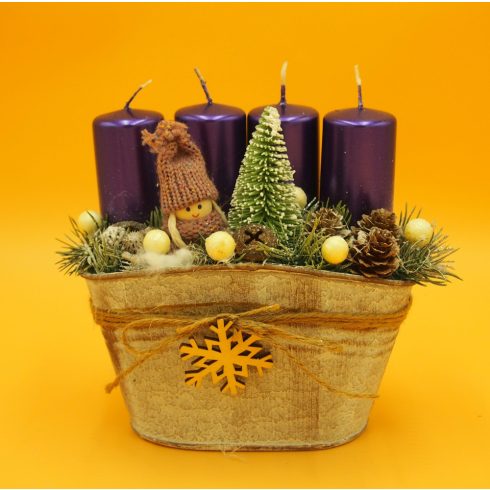 Adventi asztaldísz 5